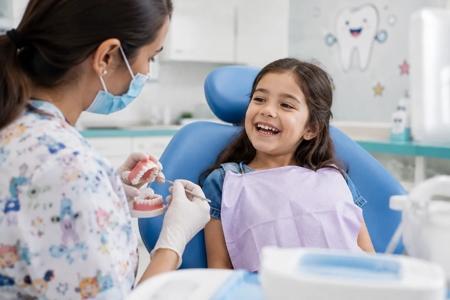 Kids dentistry at Kapoor's Safe Hands Dental, Gurugram